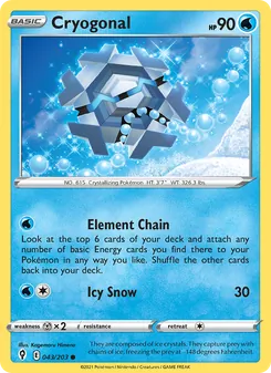 Cryogonal [Element Chain | Icy Snow] 카드 이미지