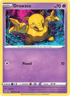Drowzee [Pound] 카드 이미지