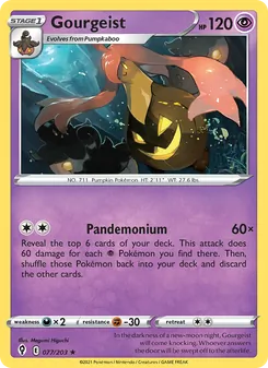 Gourgeist [Pandemonium] 카드 이미지