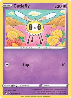 Cutiefly [Flap] 카드 이미지