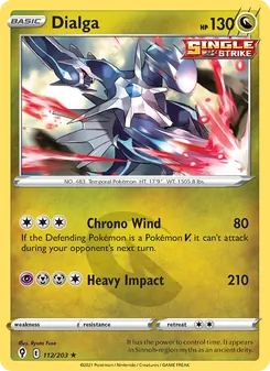 Dialga [Chrono Wind | Heavy Impact] 카드 이미지