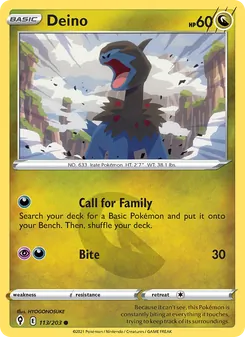 Deino [Call for Family | Bite] 카드 이미지