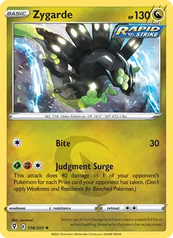 Zygarde [Bite | Judgment Surge]