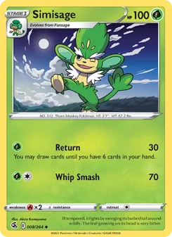 Simisage [Return | Whip Smash] 카드 이미지