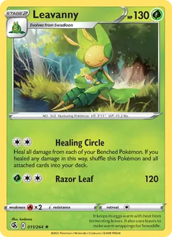 Leavanny [Healing Circle | Razor Leaf]