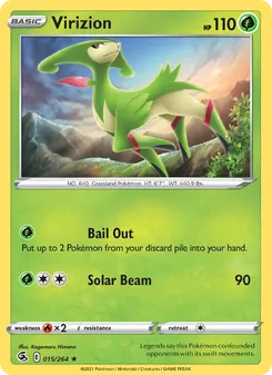 Virizion [Bail Out | Solar Beam]