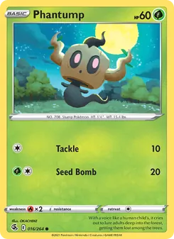 Phantump [Tackle | Seed Bomb]