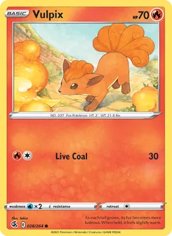 Vulpix [Live Coal]