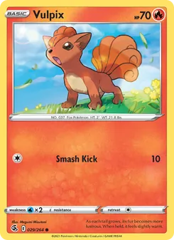Vulpix [Smash Kick]