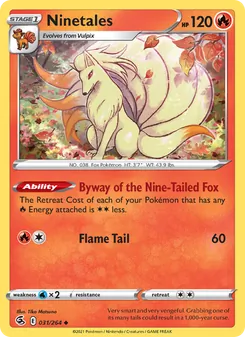 Ninetales [Byway of the Nine-Tailed Fox | Flame Tail]