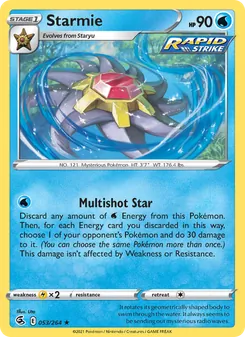 Starmie [Multishot Star]