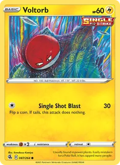 Voltorb [Single Shot Blast]