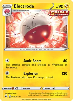 Electrode [Sonic Boom | Explosion] 카드 이미지