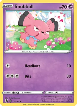 Snubbull [Headbutt | Bite]