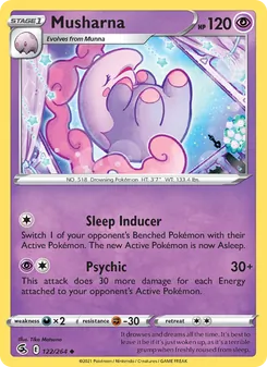 Musharna [Sleep Inducer | Psychic]