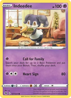 Indeedee [Call for Family | Heart Sign]