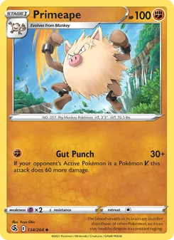 Primeape [Gut Punch] 카드 이미지