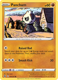 Pancham [Raised Bad | Smash Kick] 카드 이미지