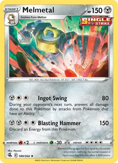 Melmetal [Ingot Swing | Blasting Hammer] 카드 이미지