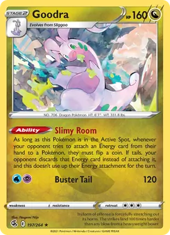 Goodra [Slimy Room | Buster Tail] 카드 이미지