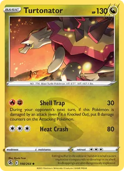 Turtonator [Shell Trap | Heat Crash] 카드 이미지