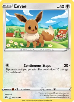Eevee [Continuous Steps] 카드 이미지