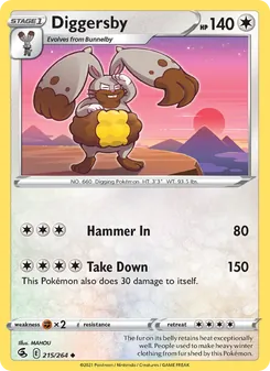 Diggersby [Hammer In | Take Down] 카드 이미지