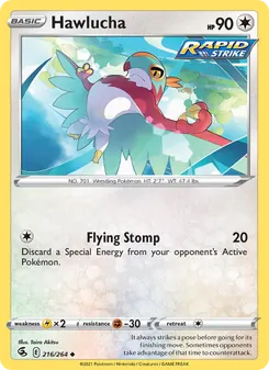 Hawlucha [Flying Stomp] 카드 이미지