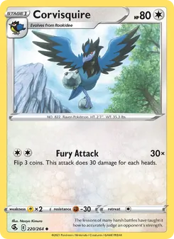 Corvisquire [Fury Attack] 카드 이미지