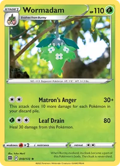 Wormadam [Matron's Anger | Leaf Drain]