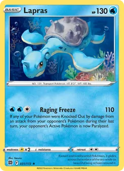Lapras [Raging Freeze]