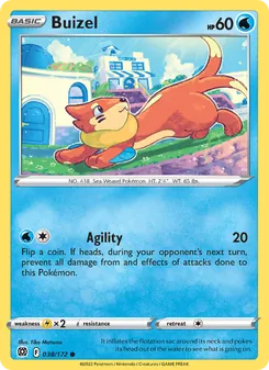 Buizel [Agility] 카드 이미지