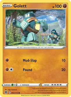 Golett [Mud-Slap | Pound] 카드 이미지