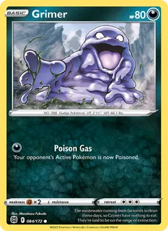 Grimer [Poison Gas] 카드 이미지