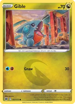 Gible [Gnaw] 카드 이미지