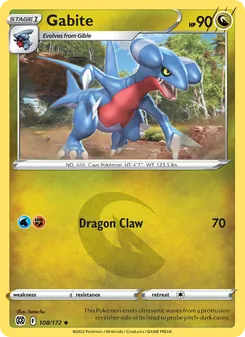 Gabite [Dragon Claw] 카드 이미지