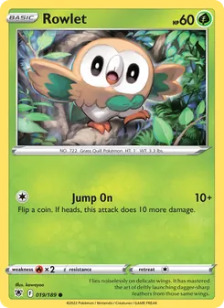 Rowlet [Jump On] 카드 이미지