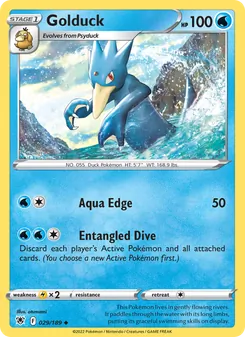Golduck [Aqua Edge | Entangled Dive] 카드 이미지
