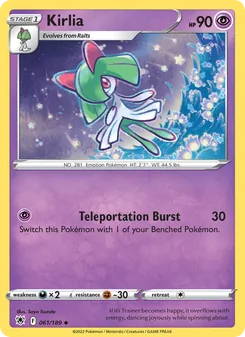 Kirlia [Teleportation Burst]