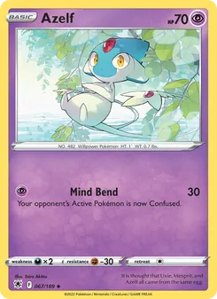 Azelf [Mind Bend] 카드 이미지