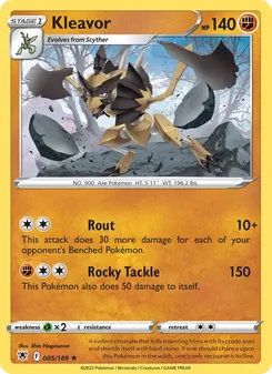 Kleavor [Rout | Rocky Tackle]