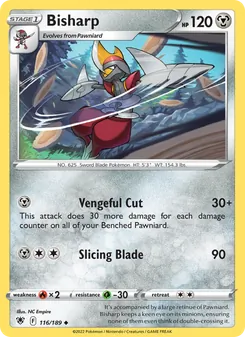 Bisharp [Vengeful Cut | Slicing Blade] 카드 이미지