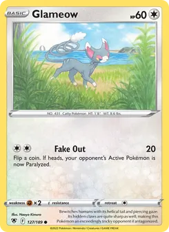 Glameow [Fake Out] 카드 이미지