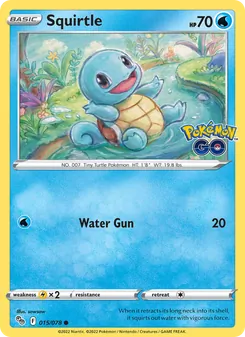 Squirtle [Water Gun] 카드 이미지