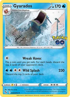 Gyarados [Wreak Havoc | Wild Splash] 카드 이미지