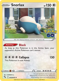 Snorlax [Block | Collapse]