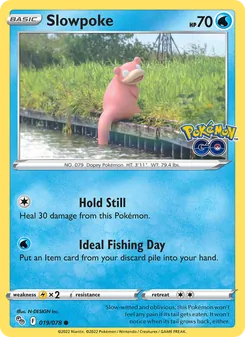 Slowpoke [Hold Still | Ideal Fishing Day] 카드 이미지