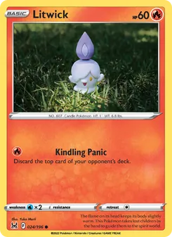 Litwick [Kindling Panic] 카드 이미지