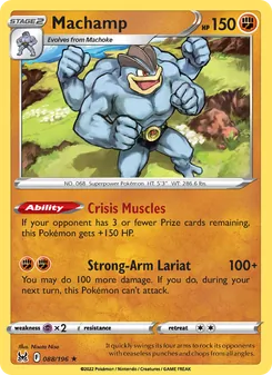 Machamp [Crisis Muscles | Strong-Arm Lariat]