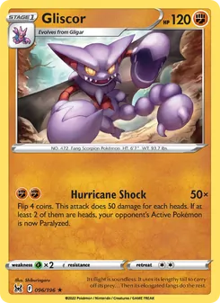 Gliscor [Hurricane Shock] 카드 이미지